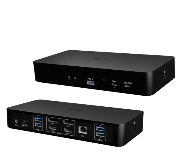 I-TEC Universal Intelligent Dual Display Dock Power Delivery 100W CAINTGDUAL4KDOCPD - 1349205 - zdjęcie 3